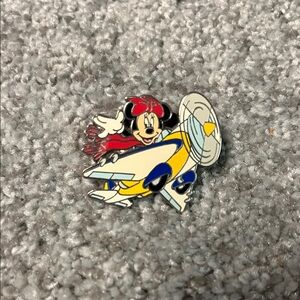 Minnie Mouse Airplane Official Disney Trading Pin